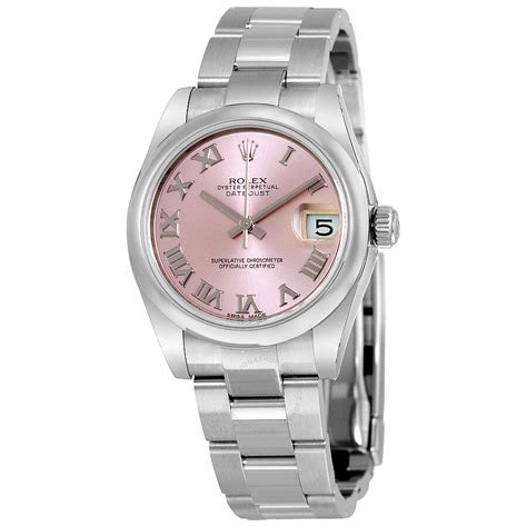 rolex datejust lady 31 pink